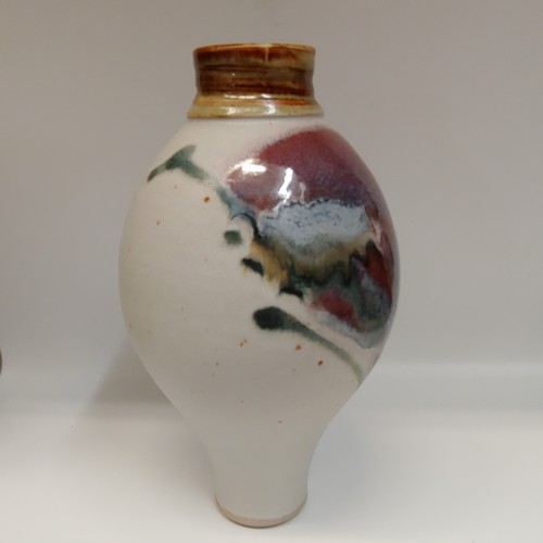 #220514 Floral Vase 11x5.5 $24 at Hunter Wolff Gallery